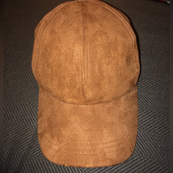 Suede Baseball Hat - Picture 2 of 4
